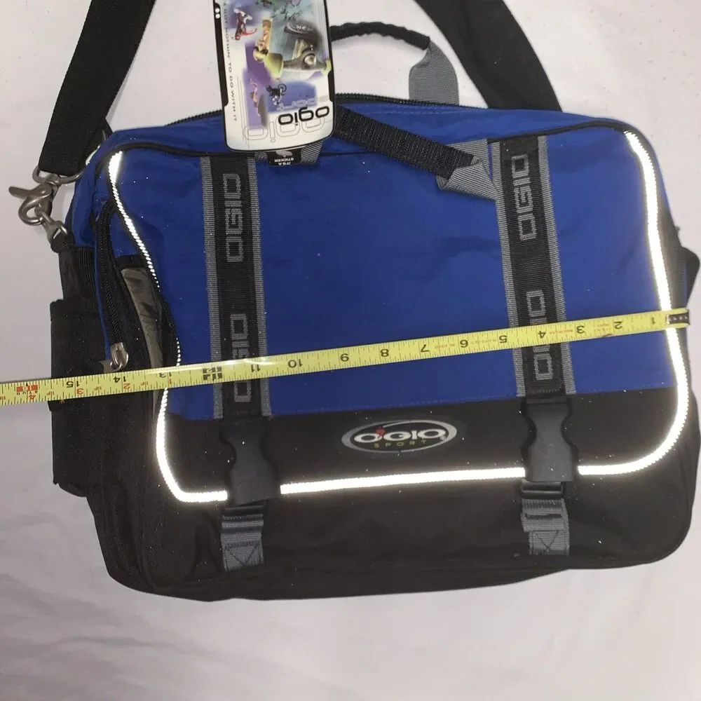 OGIO Sport Bag Black Blue Gym Athletic Hand Carry All Laptop